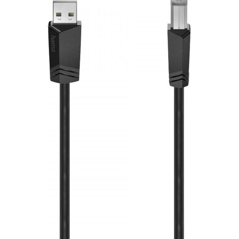 00200602 cable USB 1,5 m USB 2.0 USB A USB B Negro (1/3)