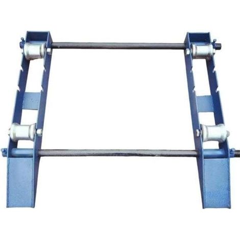 Rollen für Kabeltrommel alan Q-LANTEC Tragfähigkeit 2000 kg Breite 1 m