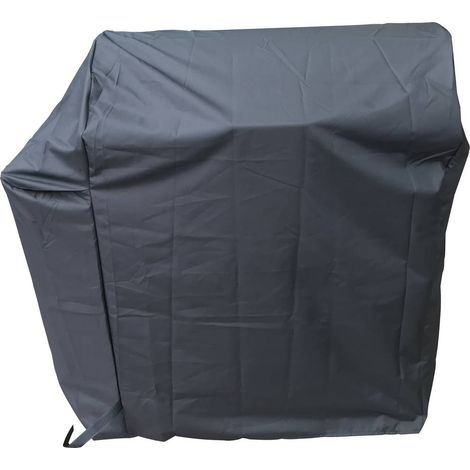 Proteccion para barbacoa de carbón "King" - Negro