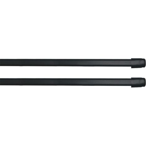 Lot de 2 Tringles Extensibles "Lio" 100-140cm Anthracite
