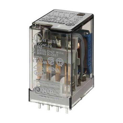 Finder 55 Series Relais de puissance 4 RT, bobine 24V c.a. Montage sur CI 1.5W ( Prix pour 1 ) (1/2)