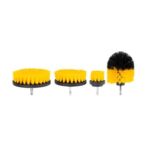 Bürsten Strend Pro, Reinigungsbürste, für Bohrmaschine, 4-teiliges Set von Reinigungsbürsten