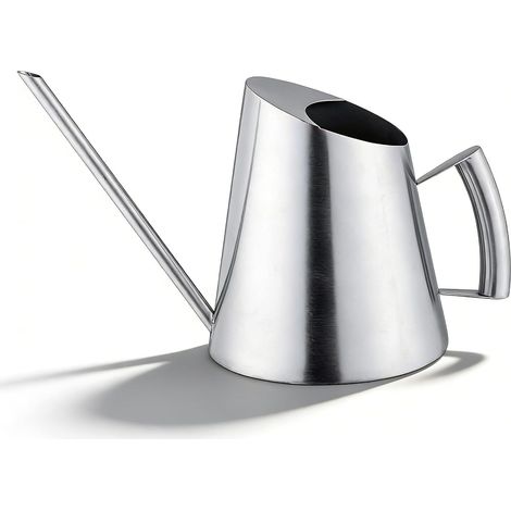 1500ML Stainless Steel Watering Can, Long Spourt Modern Style Indoor (1/5)