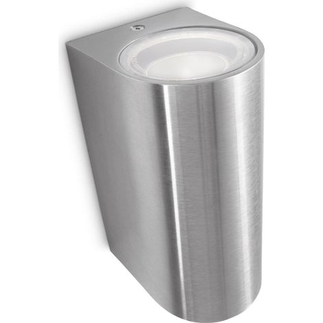 Philips Nightingale Lampada da Parete, Illuminazione Esterna per Giardino, 2 x 35 W, Inox (1/3)