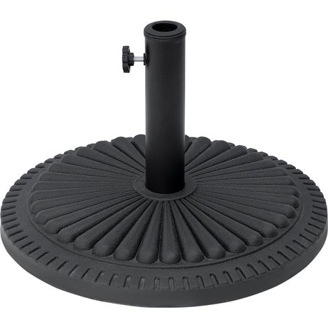 Soporte Para Sombrilla 14 Kg Soporte Para Sombrilla Postes Redondos Para Sombrilla 35-48 Mm Base Para Sombrilla Para Jardín Terraza Cemento Ø49 Cm (1/5)