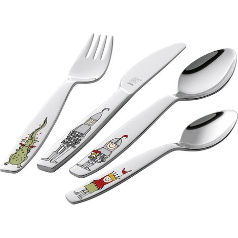 Kinderbesteck "Ritter Eckbert" 4-teilig