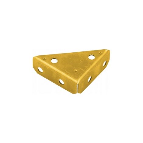 DOMAX Eckbox 50x50mm GOLD ZINK