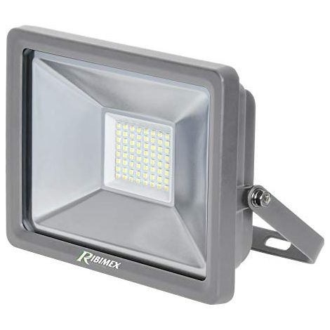 Faro faretto proiettore 128 led 100W 220V IP6 in alluminio con staffa fissaggio (1/3)