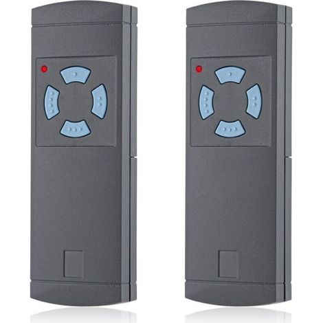 2 pièces Télécommande de Porte de Garage pour Hörmann HS4-868, HSE2-868, HSM4-868, Compatible avec Hörmann Blue Buttons 868.3MHz Télécommande pour Garage