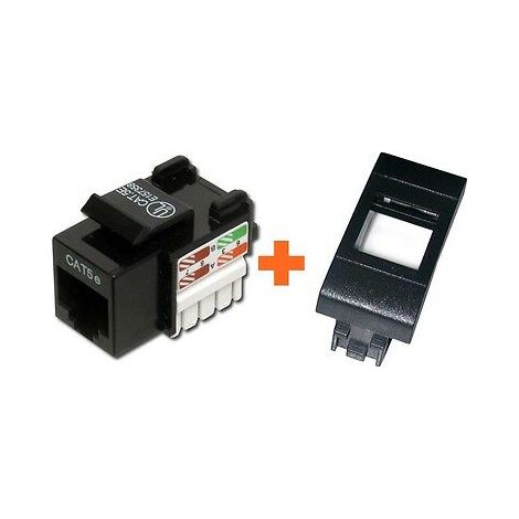 Keystone presa rete RJ45 cat.5e stp compatibile Bticino Living International