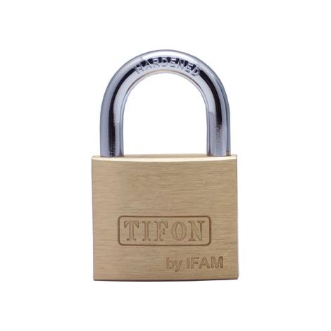 Candado Seguridad 20Mm Arco Corto Laton Tifon Ifam