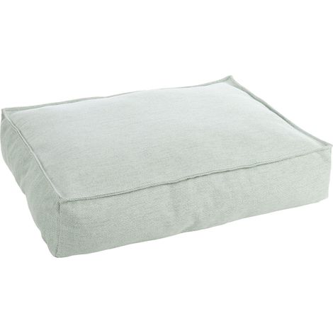 Coussin panier en textile 100 x 70 x 18 cm Vert