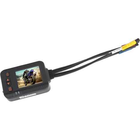 Caméra embarquée étanche pour moto, enregistrement vidéo clair, écran de stationnement 2 pouces, enregistreur de conduite pour UTV, VTT et voiturettes de golf (1/5)
