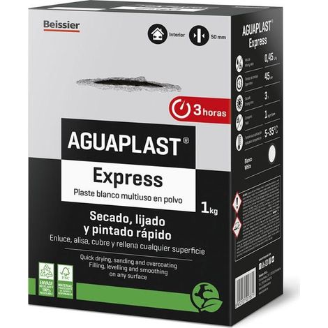 Polvere riparazione interna Aguaplast bianco 1 kg asciugatura rapida