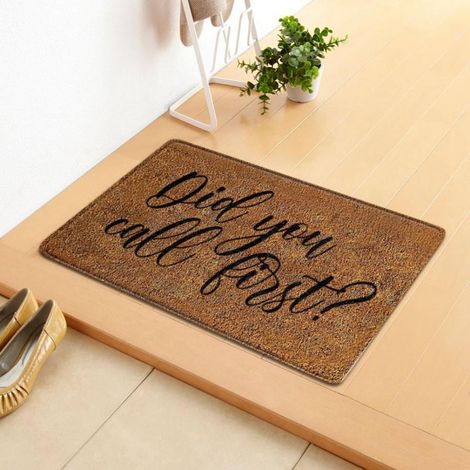 Tapis D'Entrée Non Glissant - Pour Intérieur Et Extérieur - Porte D'Entrée Porche Patio - 60 x 90 cm - 1 Pièce (1/5)