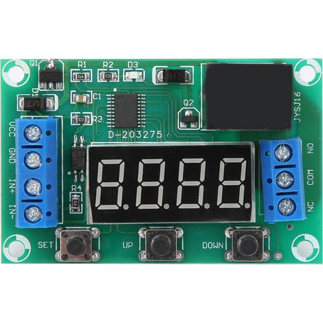 Module de relais temporisé YX-SJ13, panneau de commande de Cycle de retard de minuterie 20A, 31 Modes de fonctionnement (24V) (1/5)