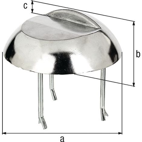 GAH Alberts  supporto casseruola  fusione alluminio  ancoraggio cemento  65mm -  410476