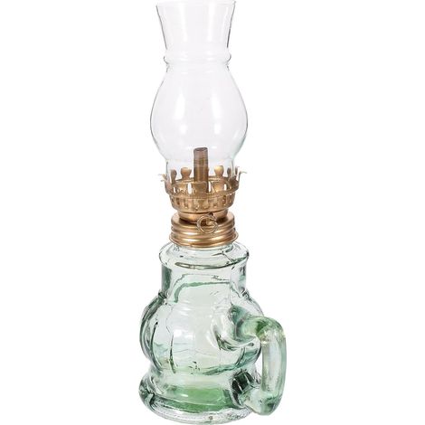 Lampe à Pétrole Vintage en Verre Résistante à Haute Température Lampe à Huile Décorative pour Éclairage D'intérieur et Décoration Rétro Maison (1/5)