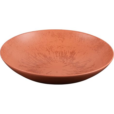 Table Passion - Assiette Creuse Onyx 22 cm Terracotta (lot de 6) (1/4)