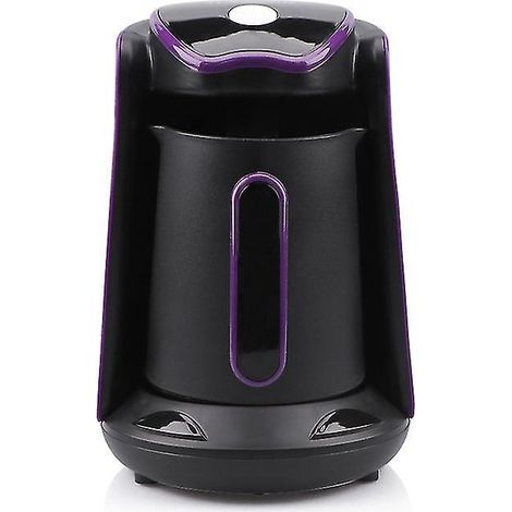 Cafetière turque automatique 600 W, cafetière électrique de qualité alimentaire, violette (1/5)