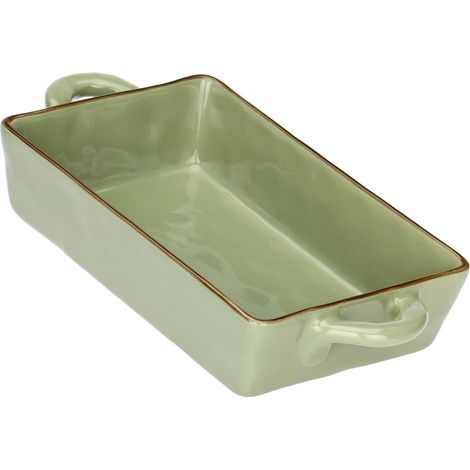 ROSE & TULIPANI Concerto Verde Oliva Teglia 29 x 15 x 6 Cm