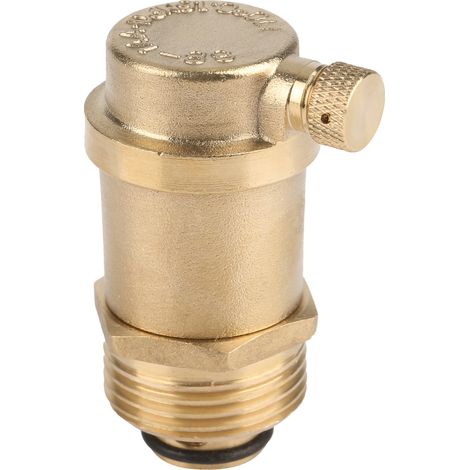 Soupape de purge d'air automatique en laiton DN25 G1 pour chauffe-eau solaire.