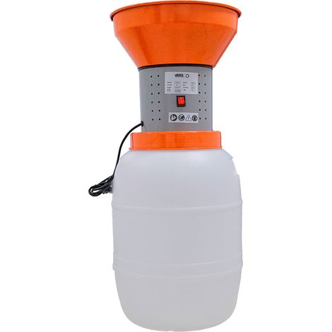 Bricoferr Molino de Cereales Eléctrico 50L - 2000W, Capacidad de molienda de 90-200 kg/h