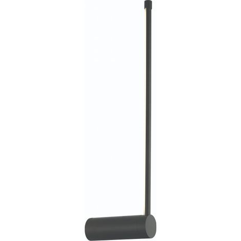 Applique Murale Intérieure LED D16 12W Noir Mat ZAMBELIS - Blanc chaud - 3000K (1/5)