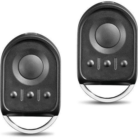 Telecommande pour 1841064, Telecommande Portail 433,42 MHz 4 Canaux Compatible avec Motorisation Portail et Porte de Garage(Lot de 2) (1/5)