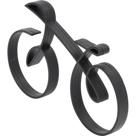 Sculpture de vélo minimaliste en métal, style moderne avec structure métallique, ornement de vélo, cadeau pour la maison (1/5)