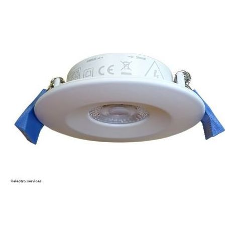 Spot encastrable à led 5W – Température de couleur 3000/4000K – Lumière blanche – Pour plafond et mur – Aric 50747 (1/5)