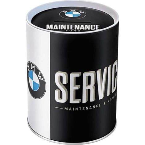 Tirelire en métal BMW Service