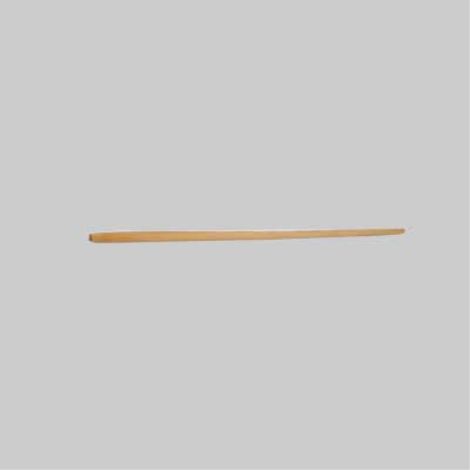 Manico legno per rastrello/scopa industriale/scopa da giardino 150 cm (1/2)