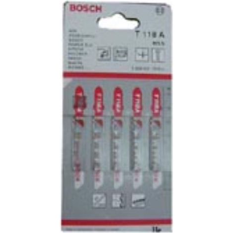 BOSCH  HOJA DE SIERRA DE CALAR T 118 A BASIC FOR METAL