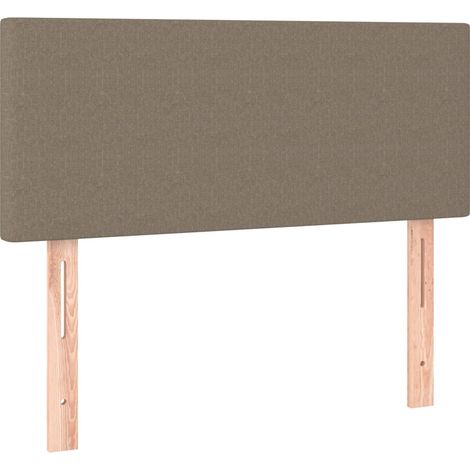 Maison Exclusive - Testiera Tortora 100x5x78/88 cm in Tessuto (1/5)