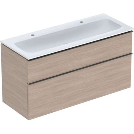 Geberit iCon Set mueble lavabo con mueble bajo lavabo, 2 cajones, (1/2)