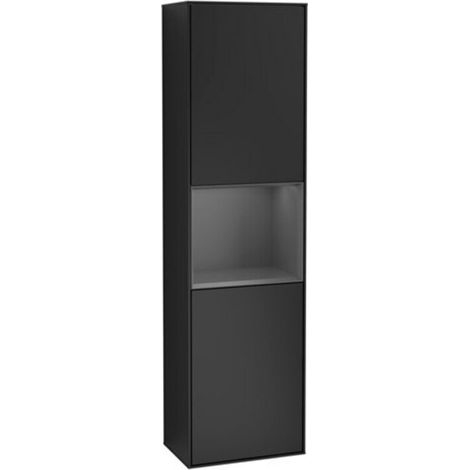 V&B Hochschrank Finion 41,8x151,6cm, l, Rg A m Lac, bla m Lac (1/2)