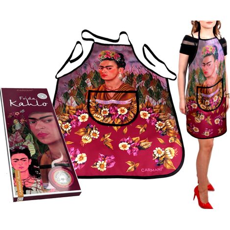 Küchenschürze - F. Kahlo, Selbstporträt (carmani)