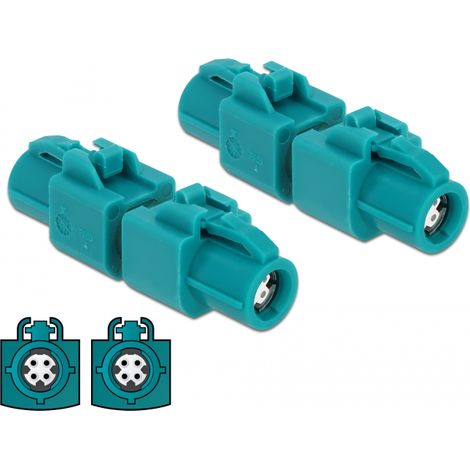 Delock Adaptador HSD Z hembra a HSD Z hembra