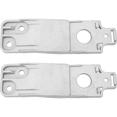 Support de montage inférieur de radiateur 13243026 argenté, paire de fixations de radiateur bas remplacement pour Regal LaCrosse (1/5)