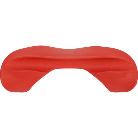 Protection pour haltères en TPE pour squats : housse de protection robuste et efficace pour l'entraînement physique, idéale pour les squats et le fitness (rouge). (1/5)
