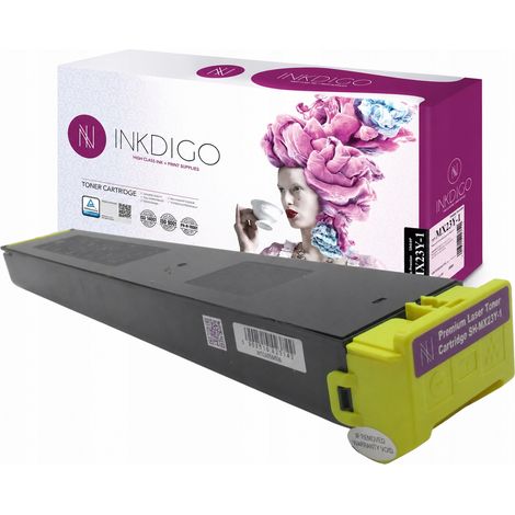 Toner Inkdigo MX23GTYA compatibile con Sharp MX2010U MX2614N MX3111U MX2310F, certificato TÜV. (1/5)