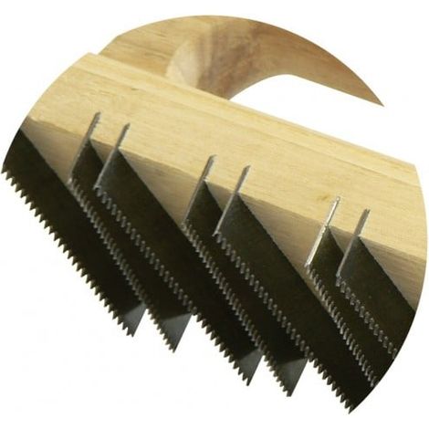 SOFOP TALIAPLAST - Lame de chemin de fer 1m dentée (pas de 2mm)