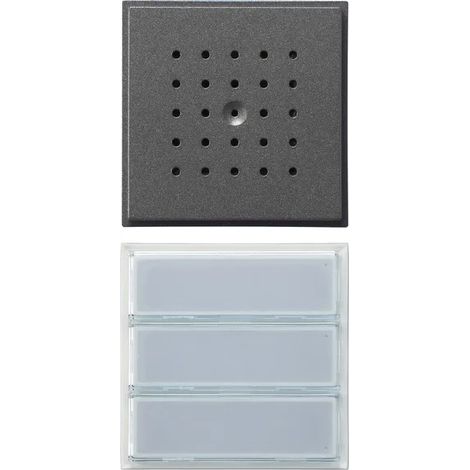 Gira Poste de porte 3f UP Gira TX44 (WG UP) Anthrazit [126167], 1261 67