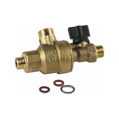 Diff – Disconnecteur pour chauffage central – Robinet avec filetage plomberie – Compatible ELM Leblanc