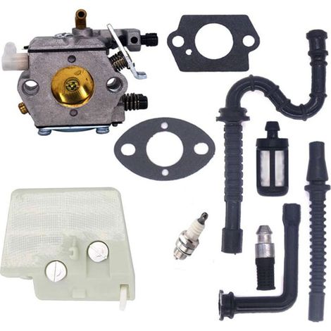 WT-194 Vergaser mit Luftfilter als Ersatz für Stihl 024, 026, MS240, MS260, 024AV, 024S, Walbro WT-194-1 Ersatz, WT-22 Kettensägenvergaser-Ersatz 11211200611 (1/5)