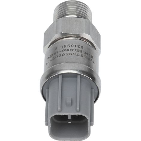 Capteur de pression hydraulique haute performance, pièce de rechange YN52S00027P1 pour excavatrice SK200-5/6, accessoire compatible, remplacement fiable. (1/5)