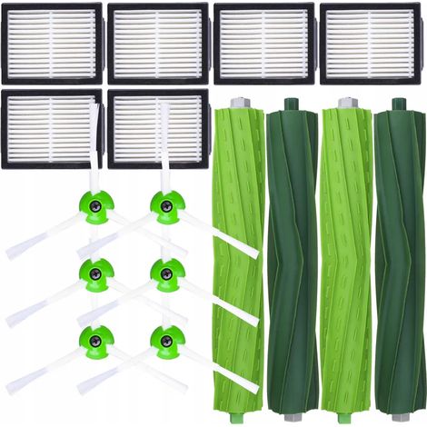 Kit repuestos iRobot Roomba: 6 filtros, 6 cepillos laterales, 4 cepillos principales (1/5)