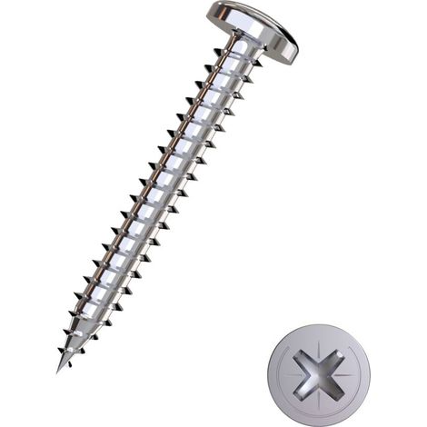Connex Blechschrauben 3,5 x 9 mm PH 2 - 50 Stück Blechschrauben (1/2)