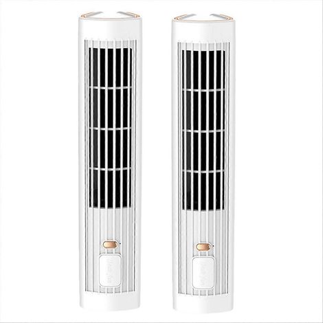 Ventilateur tour, climatiseur portable rechargeable par USB, ventilateur électrique sur pied, ventilateur de table sans fil A (1/5)